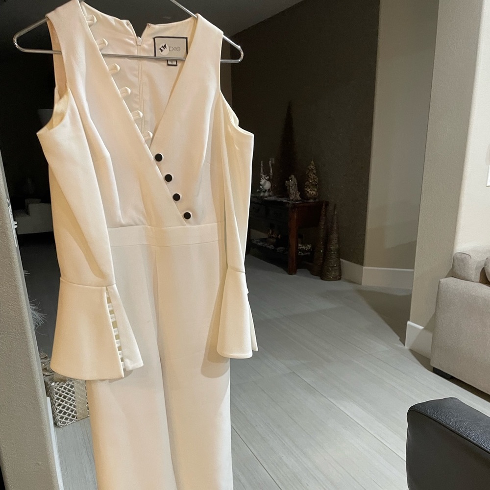 Alexis white jumpsuit